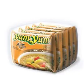 YUM YUM Soupe déshydratée curry 5x60g