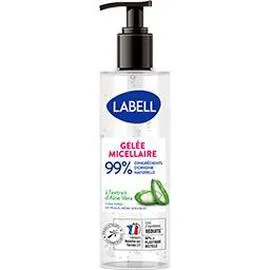 LABELL Gelée micellaire à l'aloe vera tous types de peaux 250ml