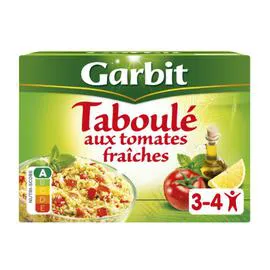 GARBIT Plat cuisiné taboulé aux tomates fraîches 525g