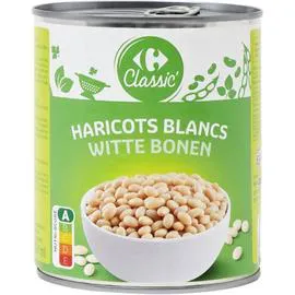 CARREFOUR CLASSIC' Haricots blancs 530g