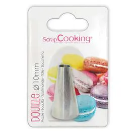 SCRAPCOOKING Douille Inox Macarons l'unité