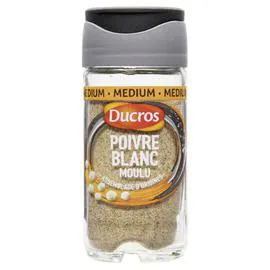 DUCROS Poivre blanc moulu force 8 36g