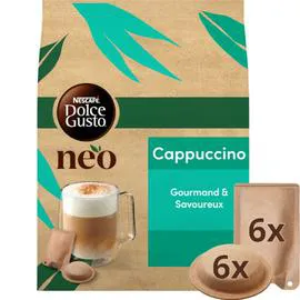 NESCAFÉ, DOLCE GUSTO Café dosettes cappuccino NEO 122g