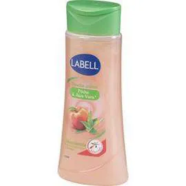 LABELL Douche crème pêche & aloe vera 250ml