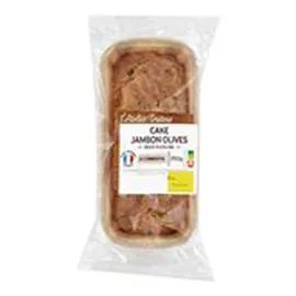 LECLERC, L'ATELIER TRAITEUR Cake au jambon et olives 260g