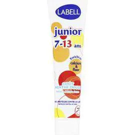 LABELL Dentifrice Junior 7-13 ans goût menthe douce 75ml