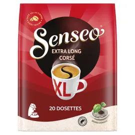 SENSEO Café dosettes Extra Long Corsé x20 250g