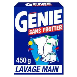 GÉNIE Lessive en poudre lavage à la main 450g
