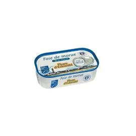 PHARE D'ECKMÜHL Foie De Morue Au Naturel Reduit En Sel 121g