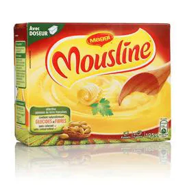 MAGGI, MOUSLINE Purée Nature x4 sachets 1 personne 125g