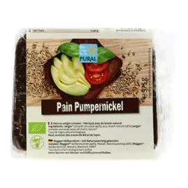 PURAL Pain Pumpernickel Bio 375g