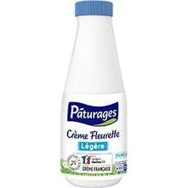 PÂTURAGES Crème fleurette légère 12% 38cl