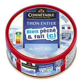 CONNÉTABLE Thon Albacore 100% filets - De bretagne 112g
