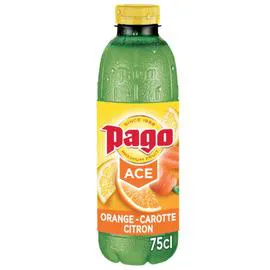 PAGO Boisson orange carotte citron 75cl