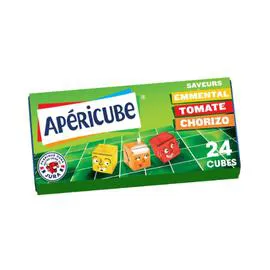 APÉRICUBE Fromage apéritif Long Drink 125g