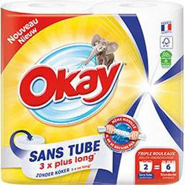 OKAY Essuie-tout sans tube x2