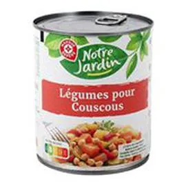 MARQUE REPÈRE, NOTRE JARDIN Légumes couscous 800g