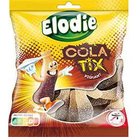 ÉLODIE Bonbons cola Tix piquant 250g
