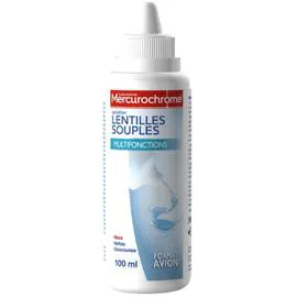 MERCUROCHROME Solution lentilles souples 100ml