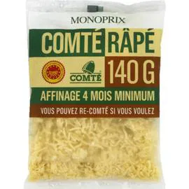 MONOPRIX Comté râpé AOP 140g