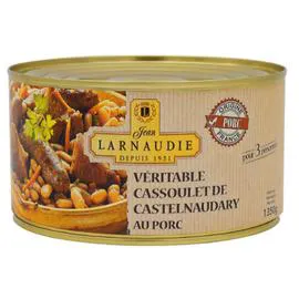 JEAN LARNAUDIE Cassoulet au porc 1,35kg