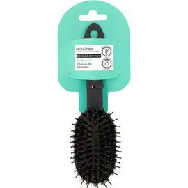 MONOPRIX Brosse pneumatique oval noir petit modèle l'unité