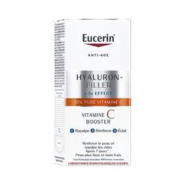 EUCERIN Crème de Soin Hyaluron-Filler + 3x Effect Vitamine C Booster 8ml