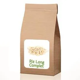 JUSTE BIO Riz complet BIO en vrac 50g