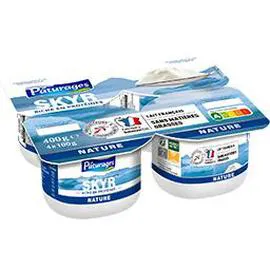 PÂTURAGES Fromage frais Skyr nature 4x100g