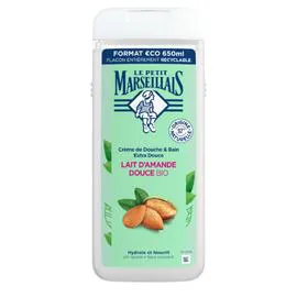 LE PETIT MARSEILLAIS Gel Douche Lait D'Amande Douce 650ml