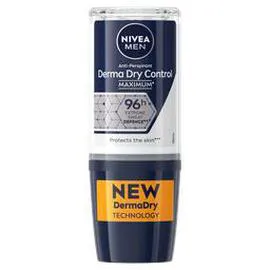 NIVEA MEN Déodorant Bille Homme Anti-transpirant 96H Derma Dry Control 50ml