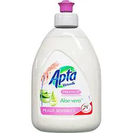 APTA Liquide vaisselle Protect Aloe Vera peaux sensibles 500ml