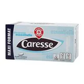 MARQUE REPÈRE, CARESSE Mouchoirs blanc 2 plis Boîte mouchoirs papier - x180 x180