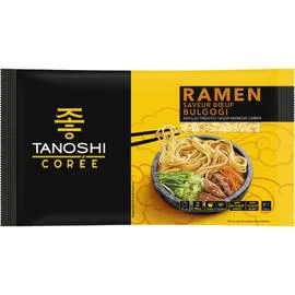 TANOSHI Nouilles saveur boeuf ramen bulgogi 366g
