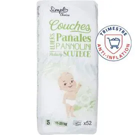 CARREFOUR SIMPL Couches taille 5, 11 x52