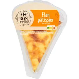 CARREFOUR BON APPÉTIT Flan pâtissier aux Oeufs frais 140g