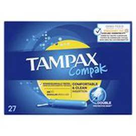 TAMPAX Tampons Compak Regular avec applicateur x27 x27