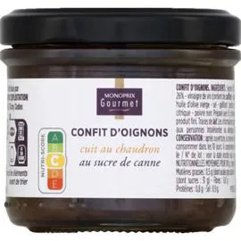 MONOPRIX GOURMET Monoprix Gourmet Confit Oignons 130g