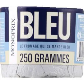 MONOPRIX Bleu au lait pasteurisé 250g
