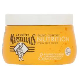 LE PETIT MARSEILLAIS Baume hydratant karité amande argan 300ml