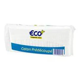 ECO+ Coton Démaquillant Prédupé 200g