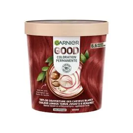 GARNIER Coloration Capillaire Permanente 6.6 Rouge Grenade Good 216g