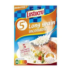 LUSTUCRU Riz Long Grain Incollable 450g