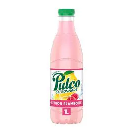 PULCO Boisson citronnade saveur citron et framboise 1l