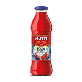 MUTTI Pulpe de tomates concassées en dés en bouteille 690g
