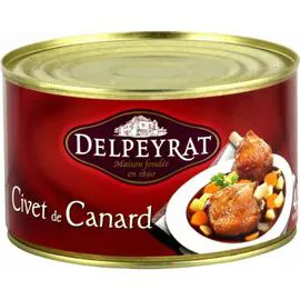 DELPEYRAT Plat cuisiné civet de canard 1,5kg