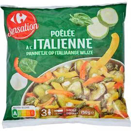 CARREFOUR Légumes cuisinés poêlée Méridionale 1kg