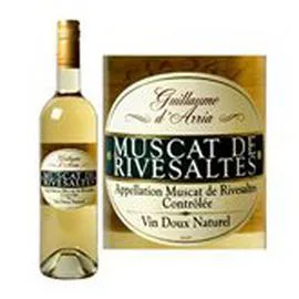 MARQUE REPÈRE, GUILLAUME D'ARRIA Muscat de Rivesaltes G. d'Arria 15.5%vol 75cl