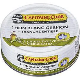 CAPITAINE COOK Thon blanc germon à l'huile d'olive vierge extra 52g