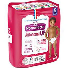 POMMETTE Culottes Autonomy Up, taille 5 : 12-18 kg x20